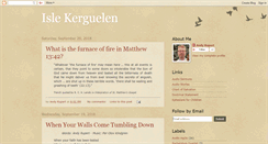 Desktop Screenshot of islekerguelen.blogspot.com