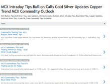 Tablet Screenshot of mcx-intraday-tips.blogspot.com