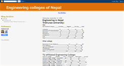 Desktop Screenshot of engginnepal.blogspot.com