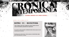 Desktop Screenshot of cronicasextemp.blogspot.com