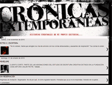 Tablet Screenshot of cronicasextemp.blogspot.com