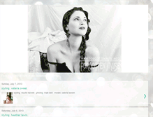 Tablet Screenshot of forgottenmusevintage.blogspot.com