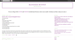 Desktop Screenshot of bloggerbuffet.blogspot.com