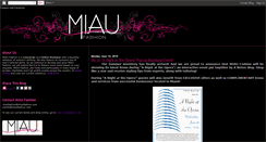 Desktop Screenshot of miaufashion.blogspot.com