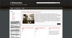 Desktop Screenshot of 4elementosnet.blogspot.com