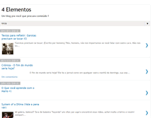 Tablet Screenshot of 4elementosnet.blogspot.com