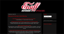 Desktop Screenshot of enuffskateboards.blogspot.com