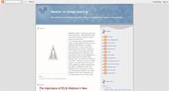 Desktop Screenshot of masterimagineering.blogspot.com