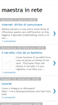 Mobile Screenshot of maestrainrete.blogspot.com