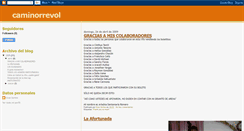Desktop Screenshot of caminorrevol.blogspot.com