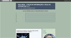 Desktop Screenshot of estagiotstideal.blogspot.com