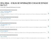 Tablet Screenshot of estagiotstideal.blogspot.com