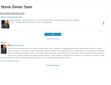 Tablet Screenshot of homeownersoon.blogspot.com