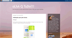 Desktop Screenshot of olhaqtudo.blogspot.com