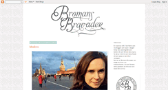 Desktop Screenshot of bromansbravader.blogspot.com