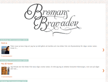 Tablet Screenshot of bromansbravader.blogspot.com