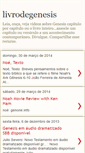 Mobile Screenshot of livrodegenesis.blogspot.com