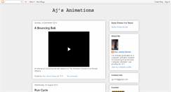 Desktop Screenshot of ajsanimation.blogspot.com