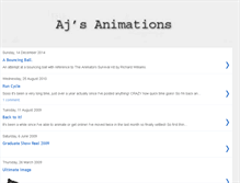 Tablet Screenshot of ajsanimation.blogspot.com
