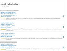 Tablet Screenshot of best-meatdehydrators.blogspot.com