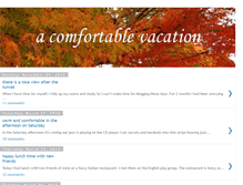 Tablet Screenshot of acomfortablevacation.blogspot.com