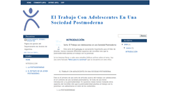 Desktop Screenshot of introduccionpostmodernidad.blogspot.com