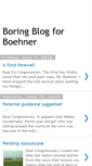 Mobile Screenshot of boringblogforboehner.blogspot.com