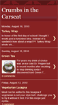 Mobile Screenshot of crumbsinthecarseat.blogspot.com