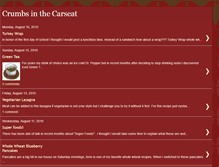 Tablet Screenshot of crumbsinthecarseat.blogspot.com