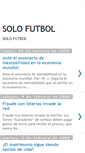 Mobile Screenshot of hablandosolodefutbol.blogspot.com