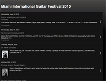 Tablet Screenshot of miamiinternationalguitarfestival.blogspot.com