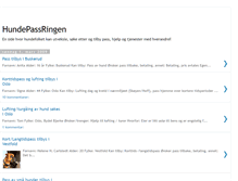 Tablet Screenshot of hundepassringen.blogspot.com