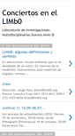 Mobile Screenshot of conciertosenellimb0.blogspot.com