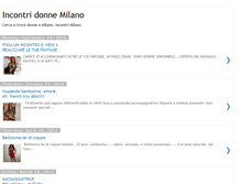 Tablet Screenshot of incontri-donne-milano.blogspot.com