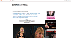 Desktop Screenshot of garotadazonasul.blogspot.com