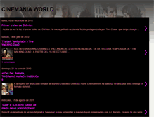 Tablet Screenshot of cinemaniaworld.blogspot.com