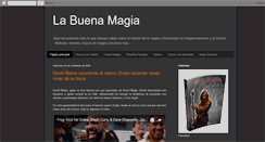 Desktop Screenshot of labuenamagiacom.blogspot.com