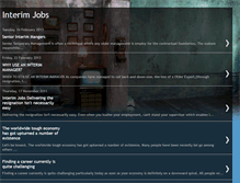 Tablet Screenshot of findinginterimjobs.blogspot.com