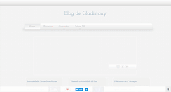 Desktop Screenshot of gladistony.blogspot.com