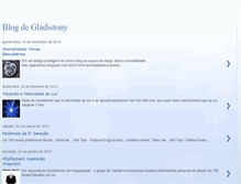 Tablet Screenshot of gladistony.blogspot.com