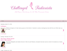 Tablet Screenshot of challengedfashionista.blogspot.com