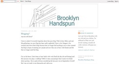 Desktop Screenshot of bklynhandspunyarn.blogspot.com