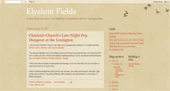 Desktop Screenshot of e-fields.blogspot.com