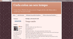 Desktop Screenshot of aoseutempo.blogspot.com