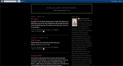 Desktop Screenshot of orleansdesigns.blogspot.com