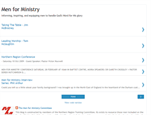 Tablet Screenshot of menforministry.blogspot.com