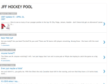 Tablet Screenshot of jffhockeypool.blogspot.com