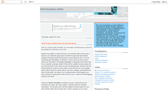 Desktop Screenshot of find-insurance-online.blogspot.com