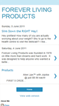 Mobile Screenshot of forever-living-shop.blogspot.com