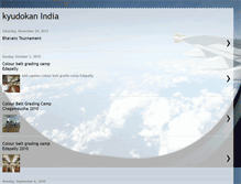 Tablet Screenshot of kyudokan-india.blogspot.com